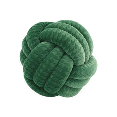 Pillow plaid boule - Vert à motif