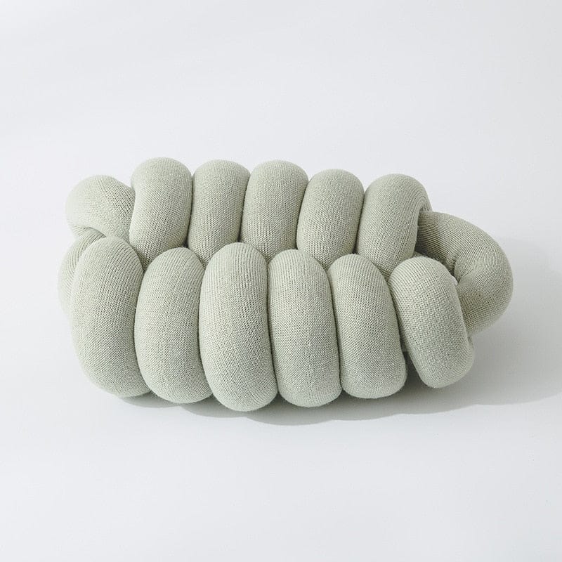 Pillow plaid cocon- Matcha