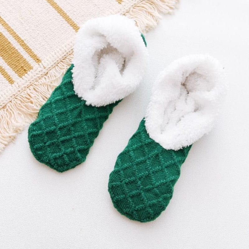 Chaussons chaussette basses - Vert